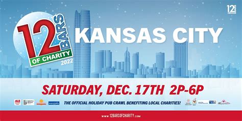 12 bars of charity kansas city|12 BARS OF CHARITY, DECEMBER 17 .